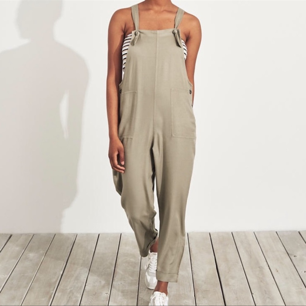 Hollister Rayon Overalls